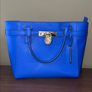 michael kors purse - royal blue